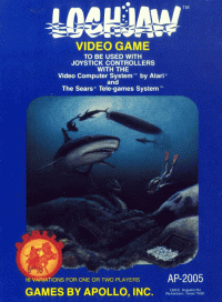 Lochjaw Atari 2600  box art